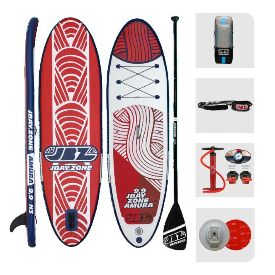 Jbay Zone H3 Kame 297x81x10, 99 Kg Paddleboard All Around - main (0)