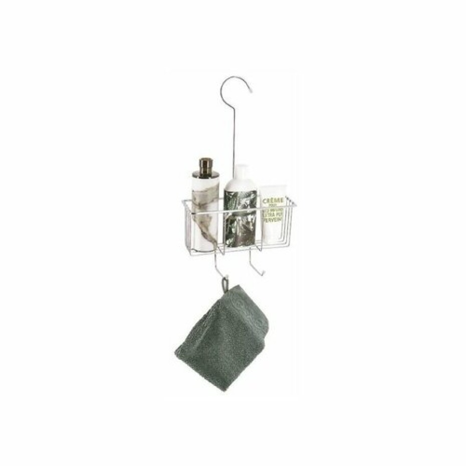 Compactor Závěsný košík do sprchy s háčkem Keep, 22,4 x 8,5 x 39,5 cm - main (0)