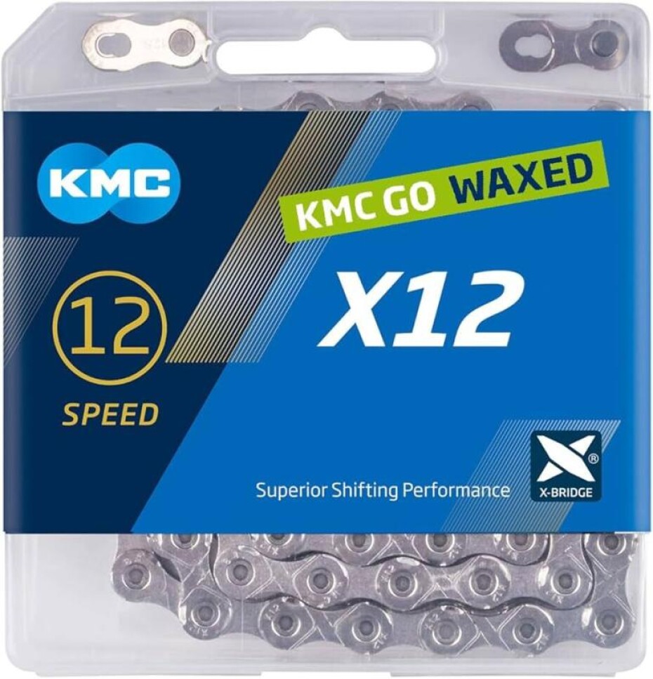 Kmc X12 Stříbrný Waxed BOX řetěz - main (0)