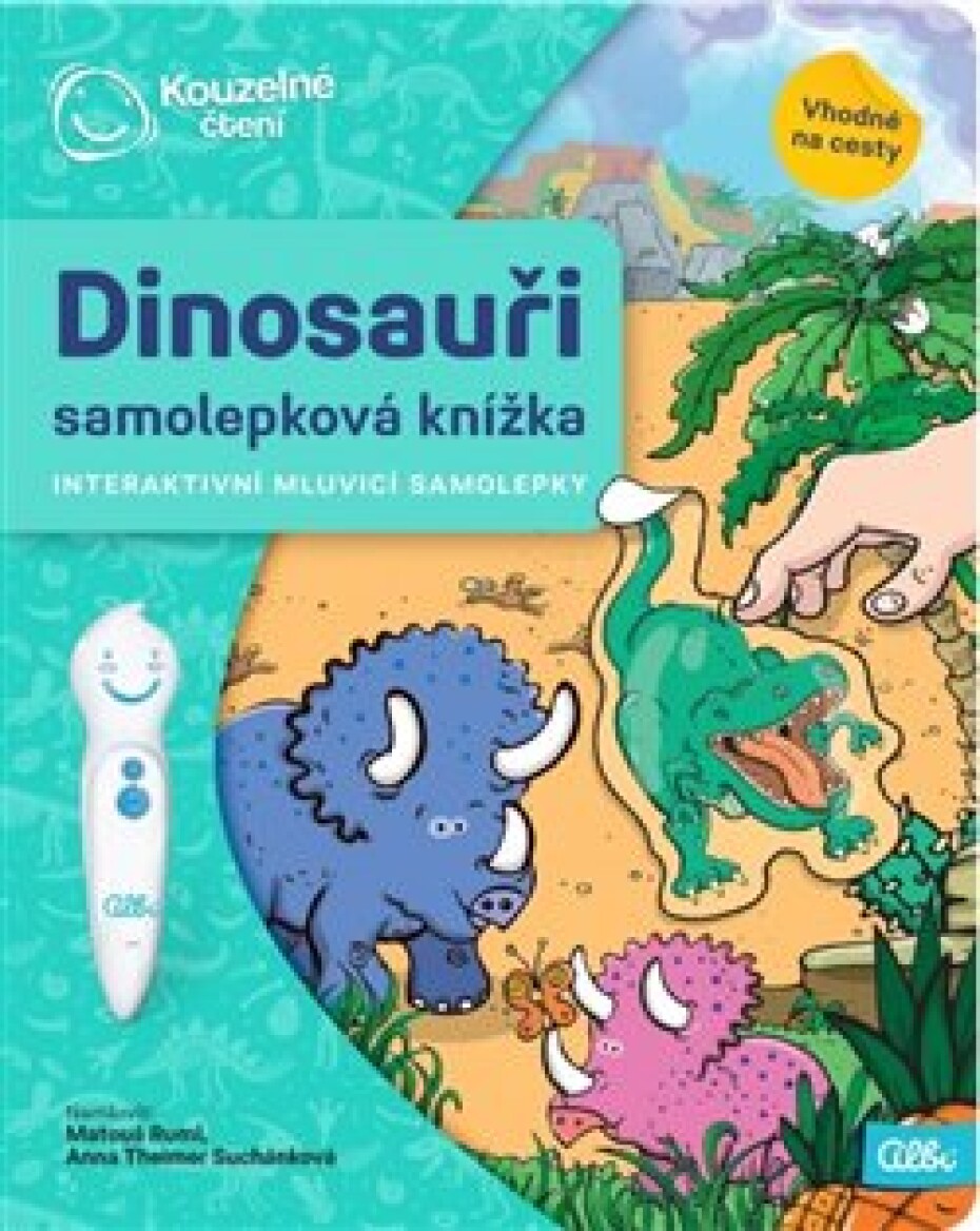 Albi Kouzelné čtení Samolepková knížka Dinosauři - main (0)