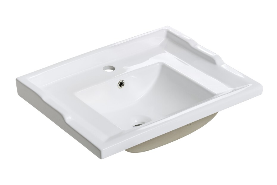 ArtCom Keramické umyvadlo CFP F60 Retro | bílý lesk 60 cm - main (0)