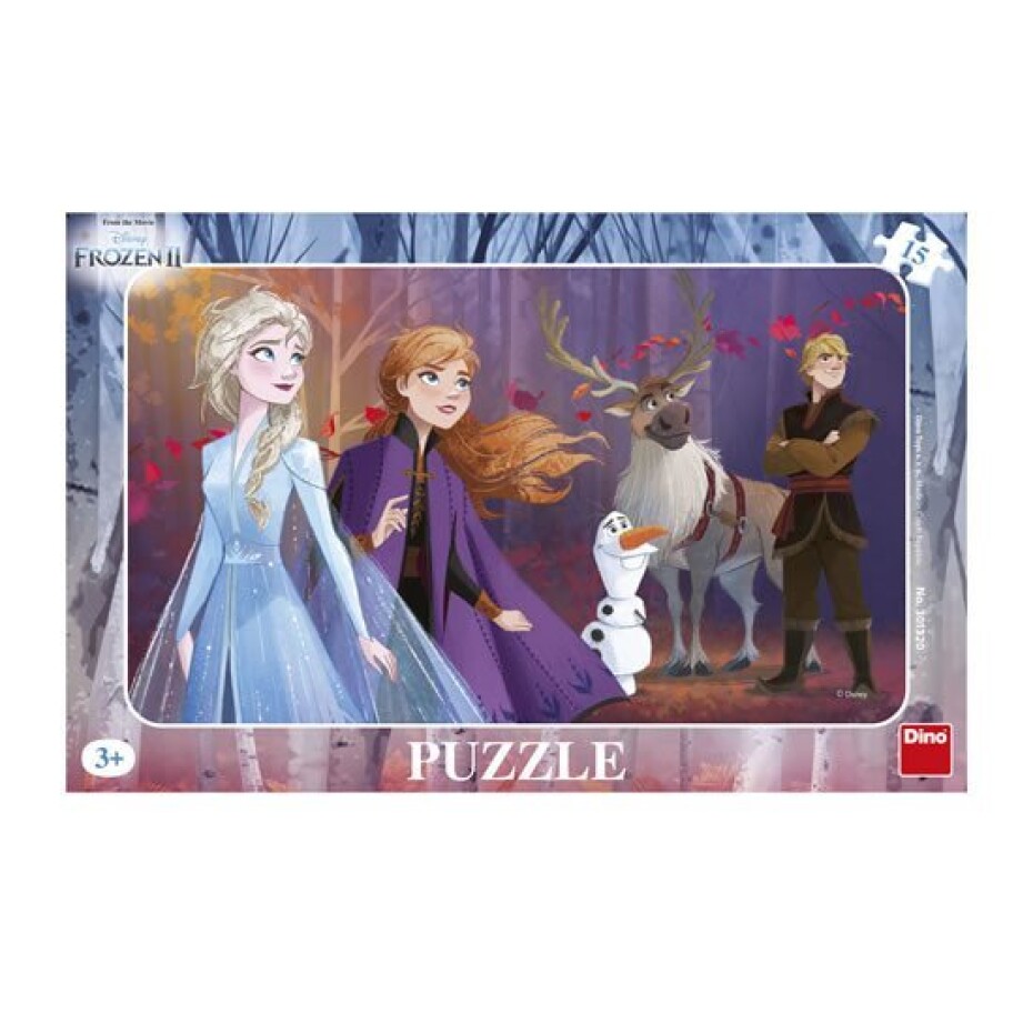 Puzzle deskové Ledové království II 15 dílků - main (0)
