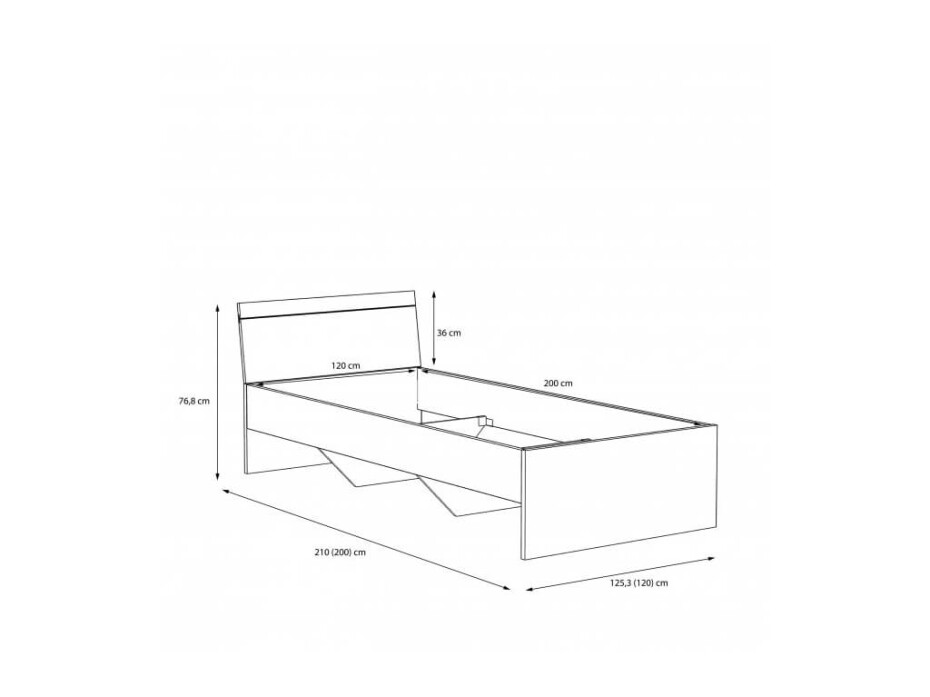 Forte Postel ARKINA 120 x 200 cm | LBLL012 - main (4)