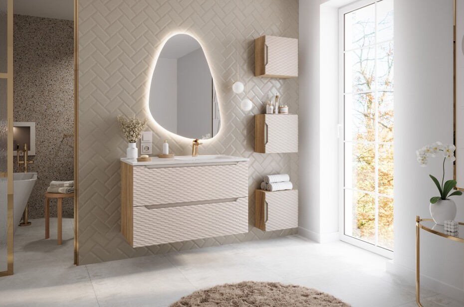 ArtCom Keramické umyvadlo GO2 90 P | bílý lesk 90 cm - main (1)