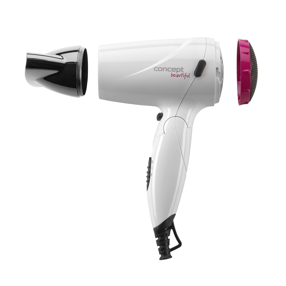 Concept VV5740 vysoušeč vlasů BEAUTIFUL, růžová - main (3)
