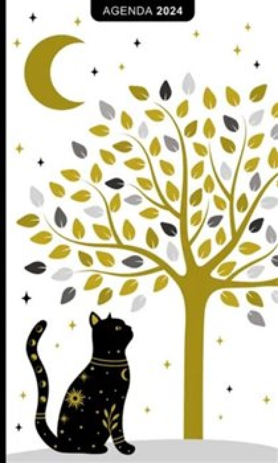 Kapesní diář 2024 Chat noir - main (0)