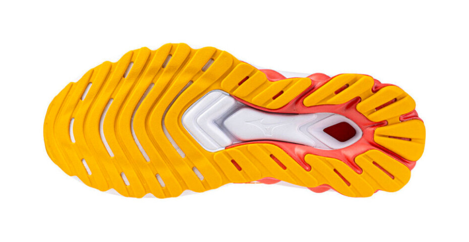 Dámská běžecká obuv Mizuno  Wave Skyrise 5 Dubarry/White/Citrus  UK 3,5 - main (3)