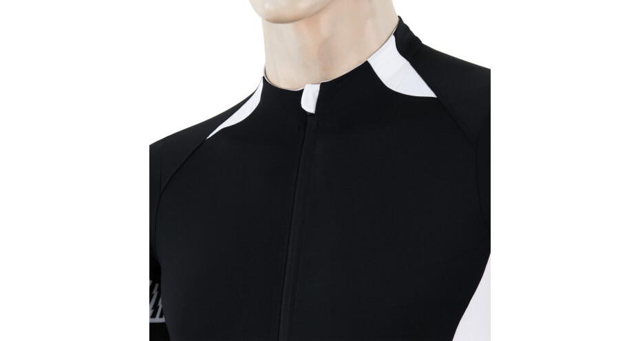 Pánský cyklistický dres Sensor  Cyklo Race Black/White S - main (3)