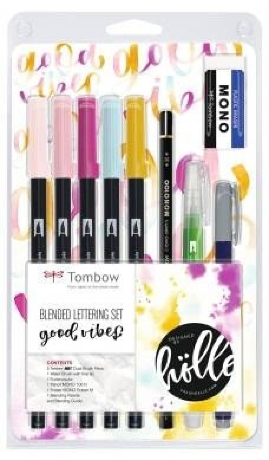 Tombow Sada Blended pro kaligrafy - Good Vibes - main (0)