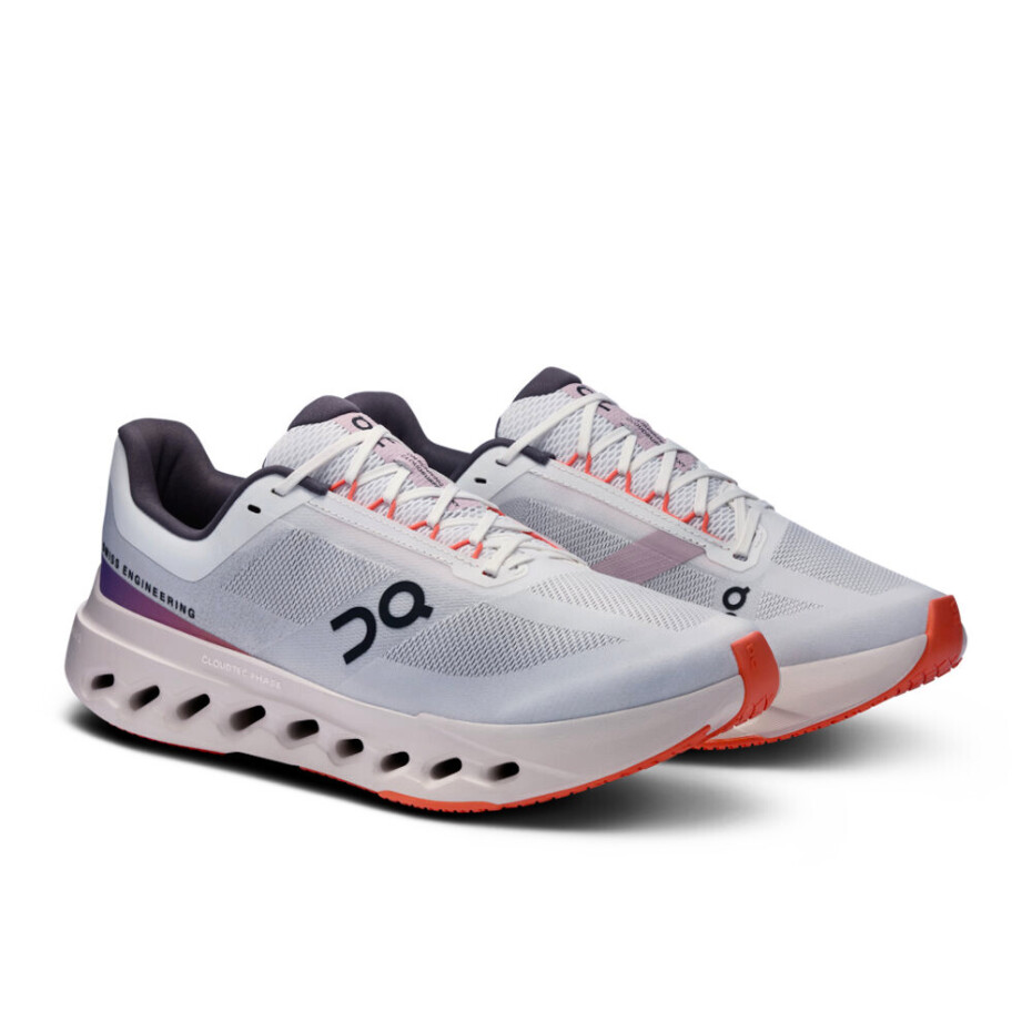 Pánská běžecká obuv On Cloudsurfer Next Wide White/Flame  EUR 43 - main (4)