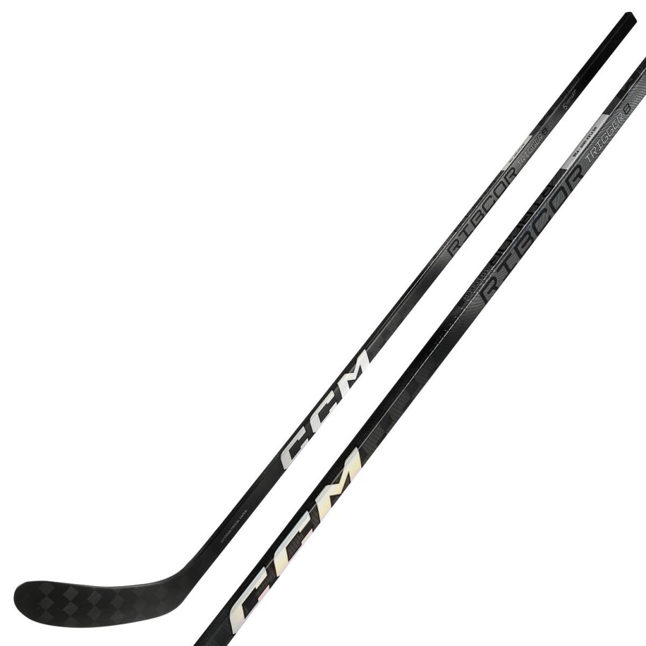 Kompozitová hokejka CCM Ribcor TRIGGER 8 PRO CHROME Senior 29 pravá ruka dole, flex 85 - main (3)