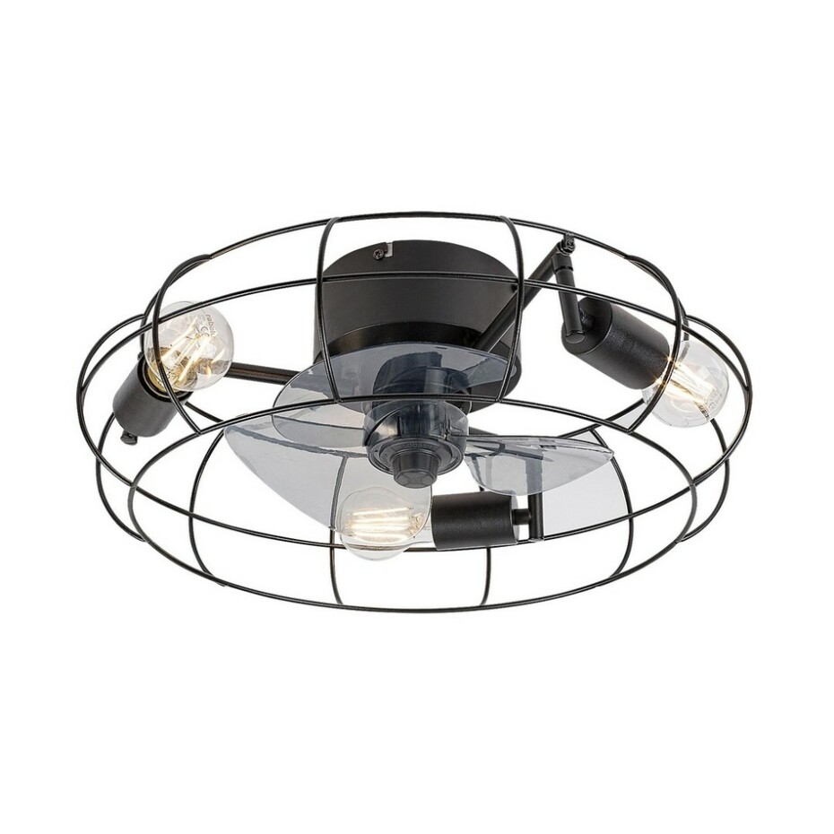 Rabalux 71043 stropní ventilátor se světlem Cadmus, černá - main (1)