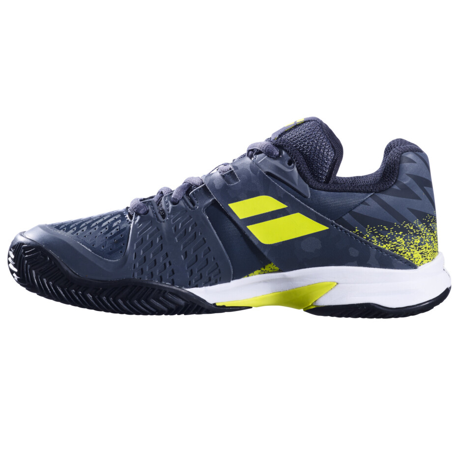 Dětská tenisová obuv Babolat Propulse Clay Junior Boy Grey/Aero  EUR 38,5 - main (1)