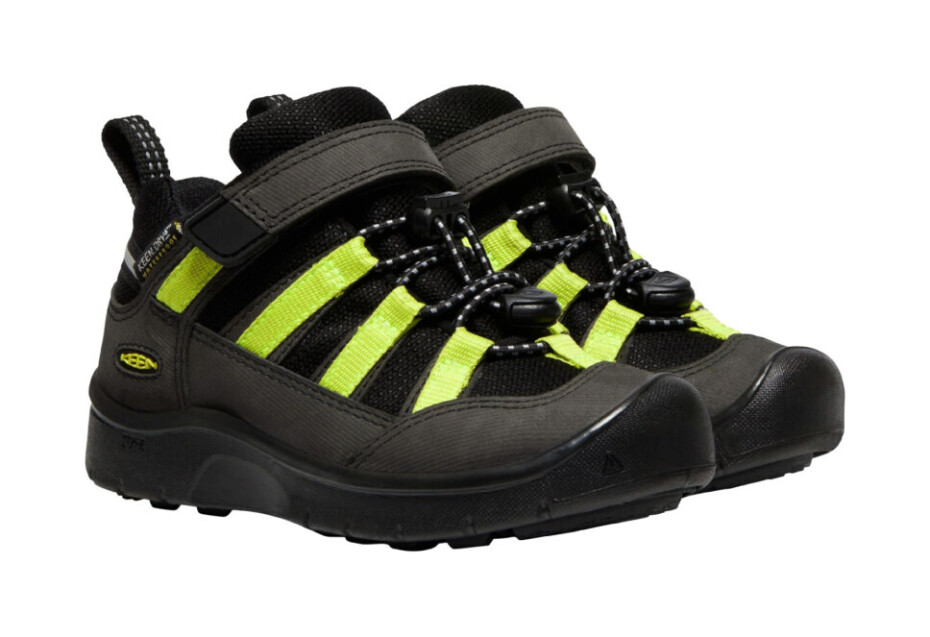 Dětská outdoorová obuv Keen Hikeport 2 Low Wp Black/Evening Primrose  US 9 (Kid) - main (1)