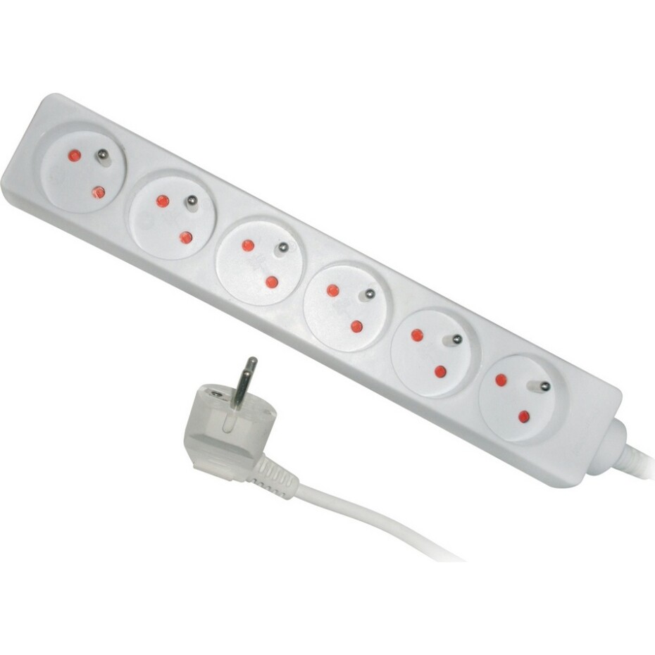 Retlux RPC 17 Prodlužovací kabel, 6 zásuvek, 5 m - main (0)