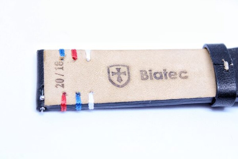 Řemínek Biatec trikolora ČR/SR 20 mm černý - main (2)