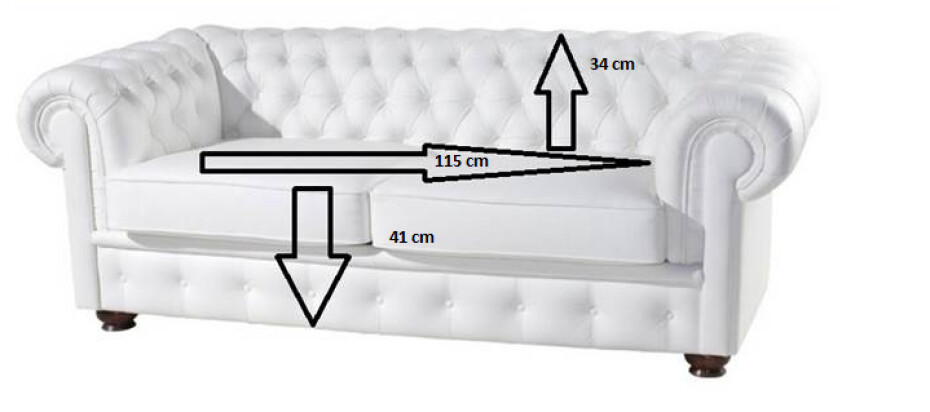 Pyka Kožená sedací souprava CHESTERFIELD Provedení: Křeslo - main (4)