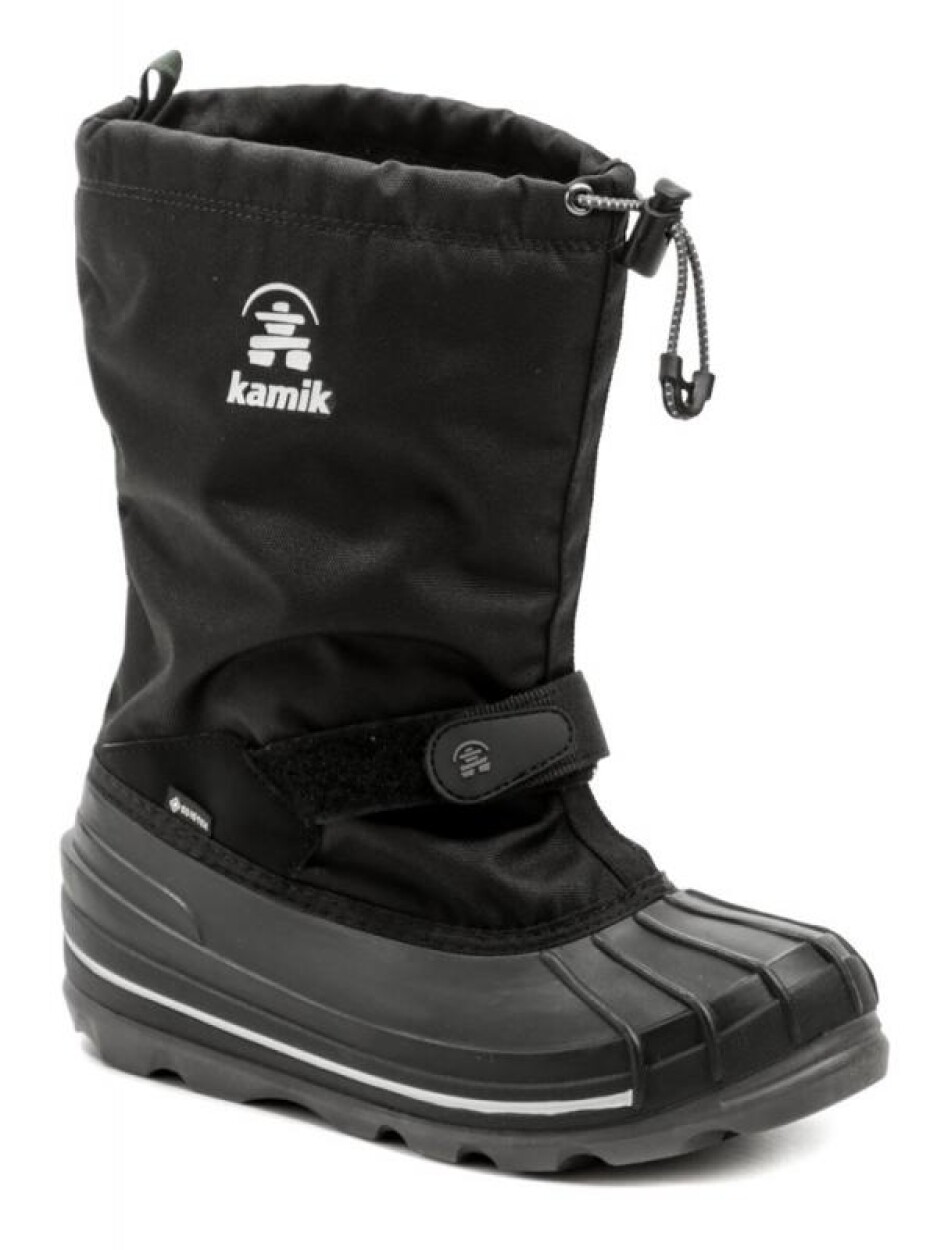 Kamik Waterbug 8G Black dětské zimní sněhule s GORE-Tex - main (0)