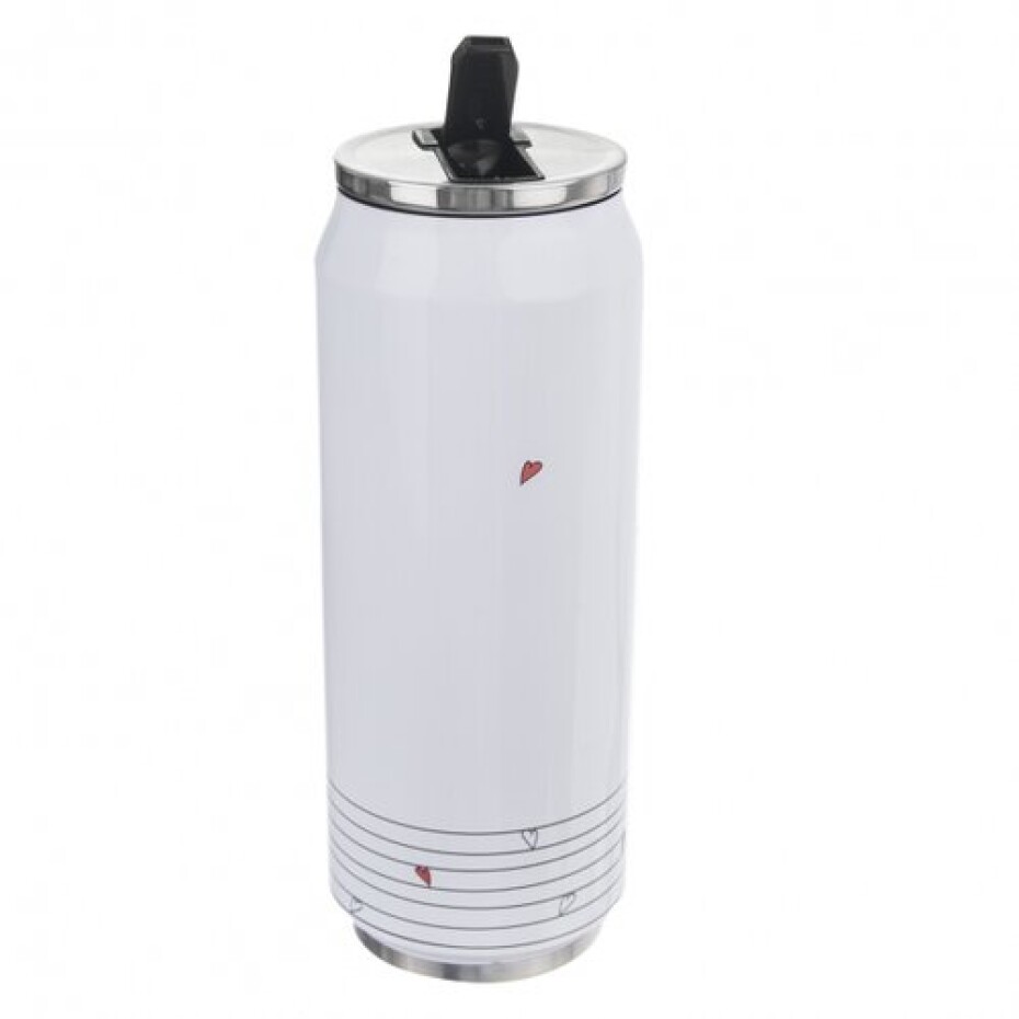 Orion Termoska-plechovka ner. 0,5 l SRDÍČKA  - main (2)