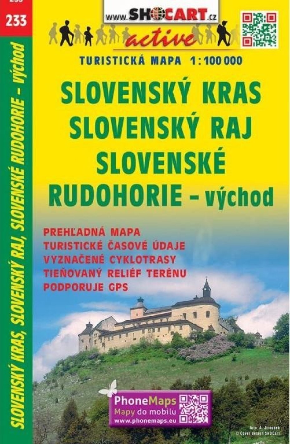 SC 233 Slovenský kras, Slovenský Raj 1:100 000 - main (0)
