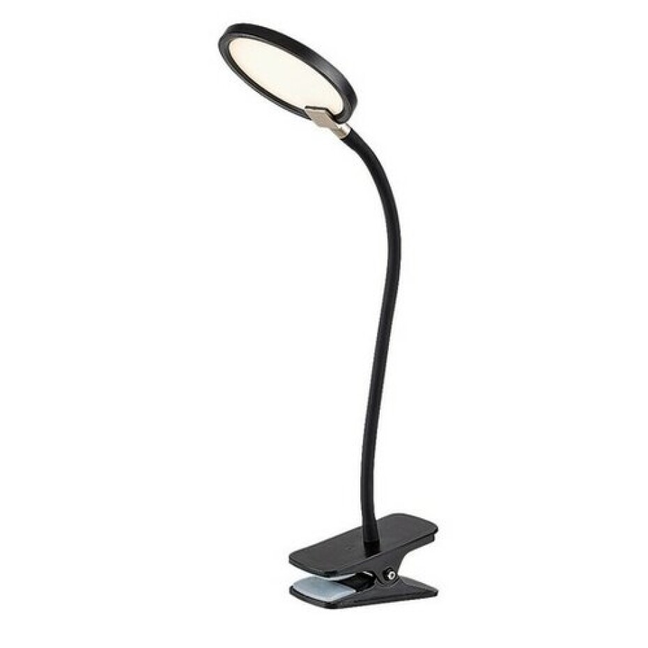 Rabalux 74199 stolní LED lampa s klipem Marcin, černá - main (2)