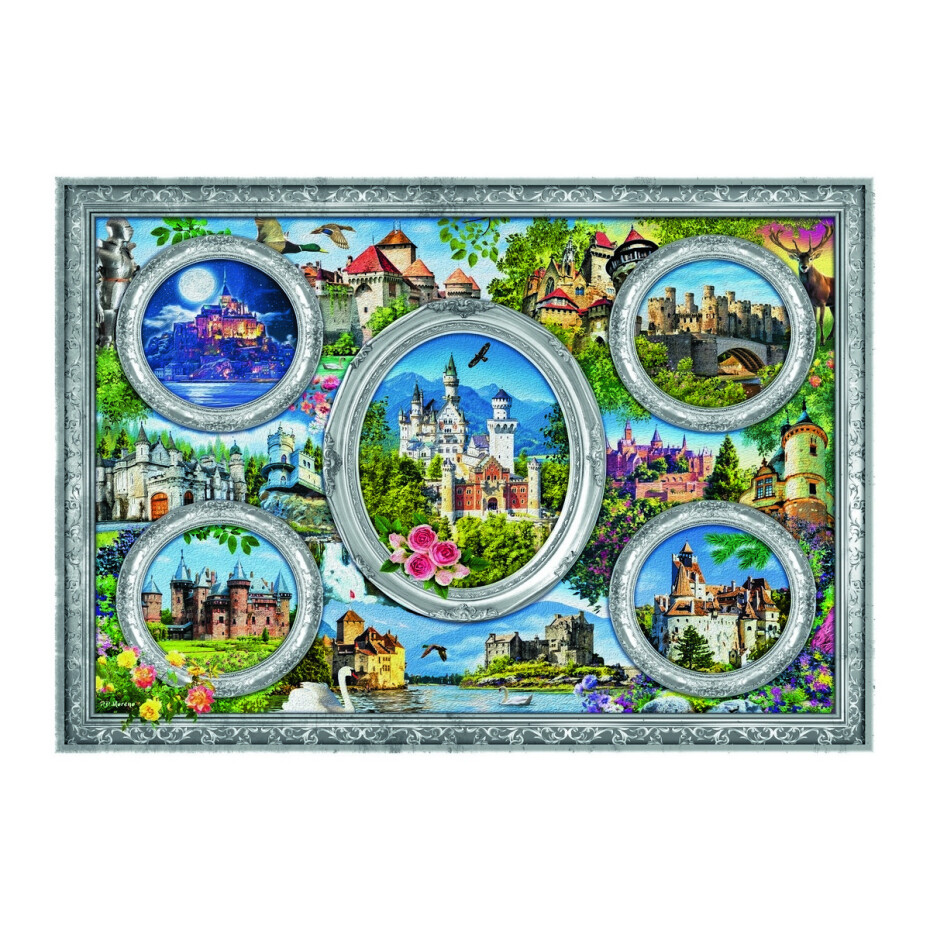 Trefl Panoramatické puzzle Světové zámky - main (0)