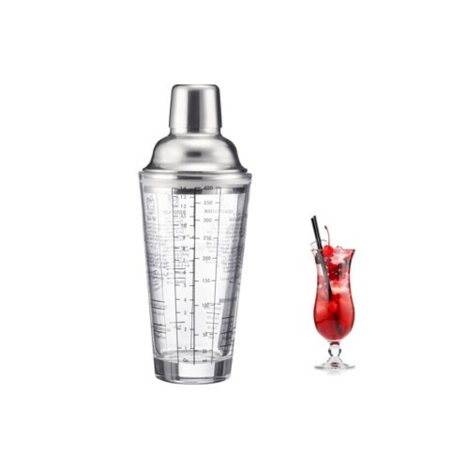 Westmark 3dílný koktejlový šejkr SAM, sklo/nerez, 400 ml - main (1)