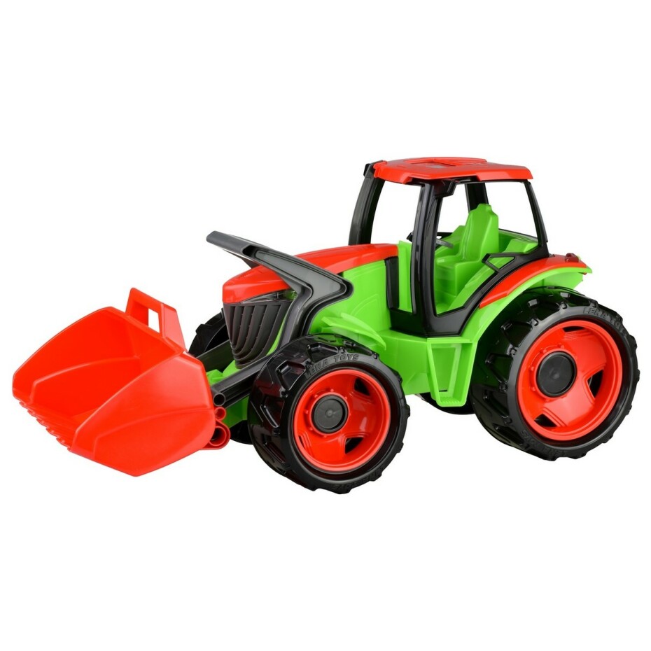 Lena Traktor se lžící plast modro-šedý 65cm v krabici od 3 let 02055 - main (0)