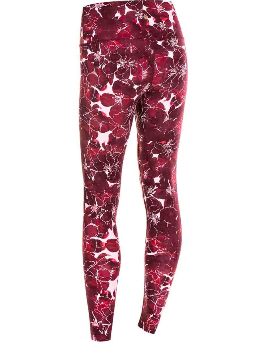 Dámské legíny Endurance  Franz Printed Tights Red EUR 38 - main (2)
