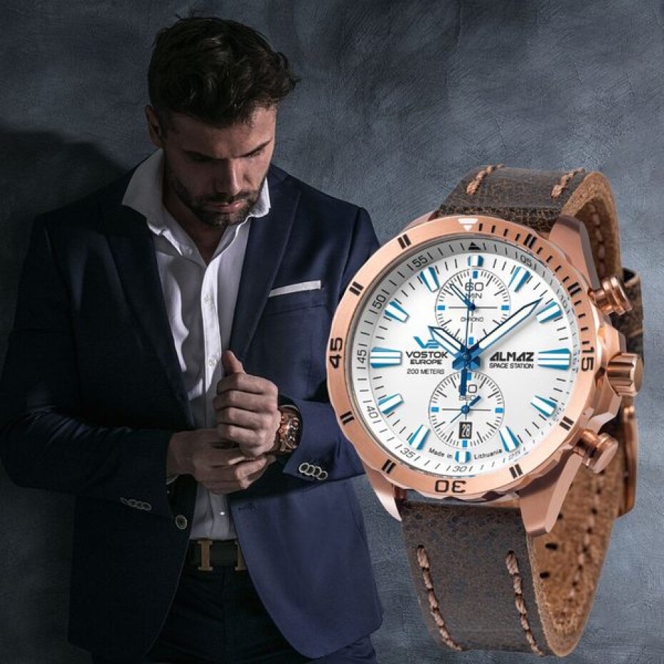 Vostok Europe Almaz Chrono Line 6S11-320B676 - main (4)