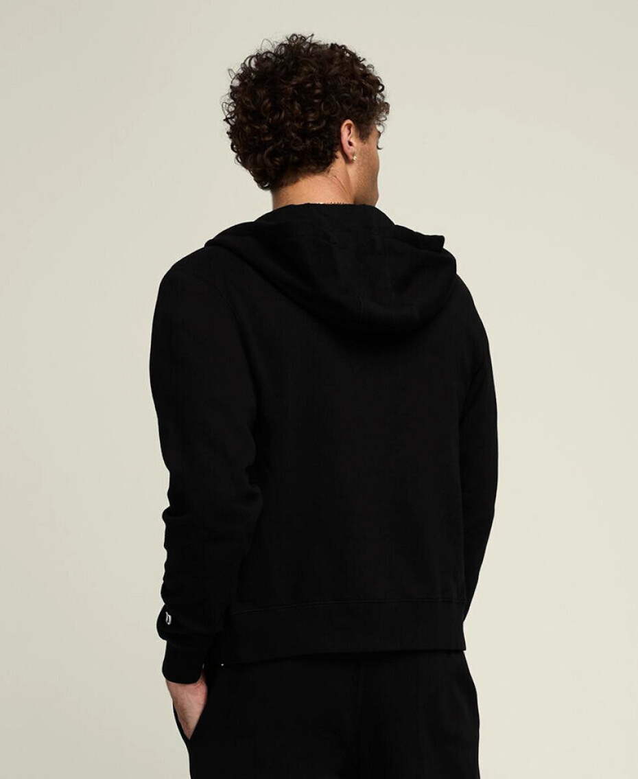 Pánská mikina Wilson  M  Team Zip Hoodie Black L - main (3)
