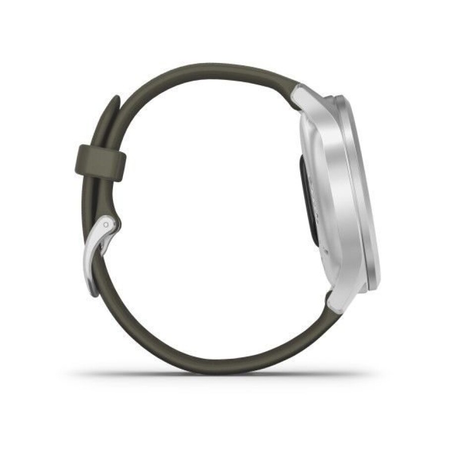 Garmin vivomove3 Style, Silver/Green Band 010-02240-21 - main (5)