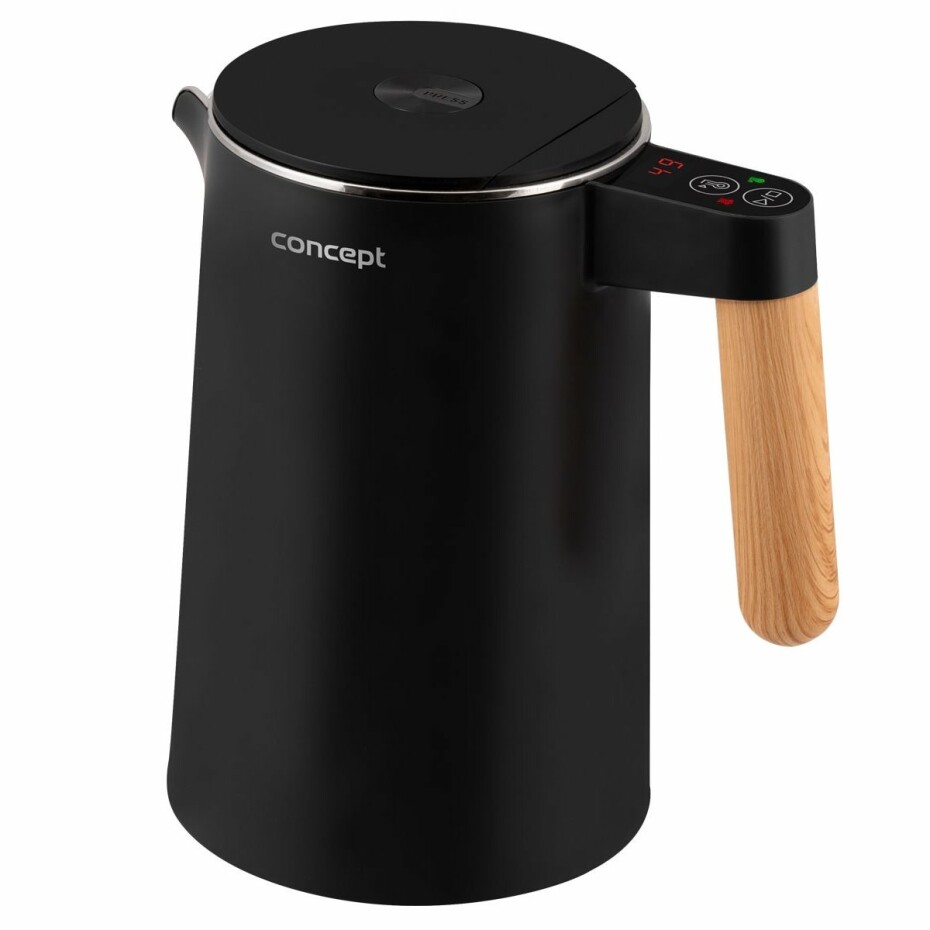 Concept RK3301 rychlovarná konvice nerezová Salt & Pepper 1,5 l, černá - main (0)