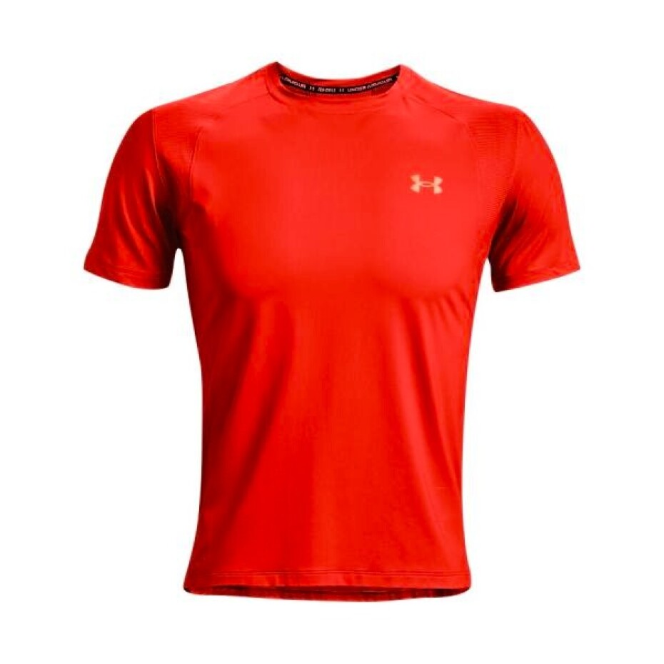 Pánské tričko Under Armour  Iso-Chill Run 200 SS Dark Orange M - main (0)