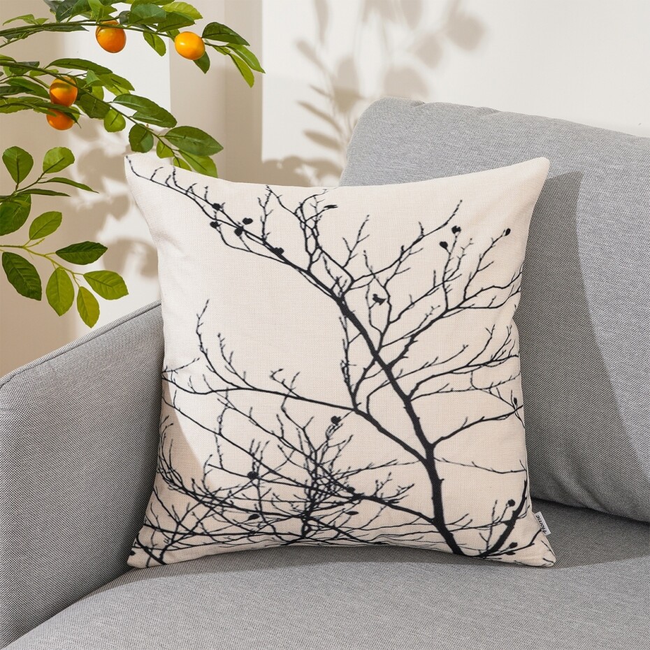 4Home Povlak na polštářek Scandi Tree, 45 x 45 cm - main (1)