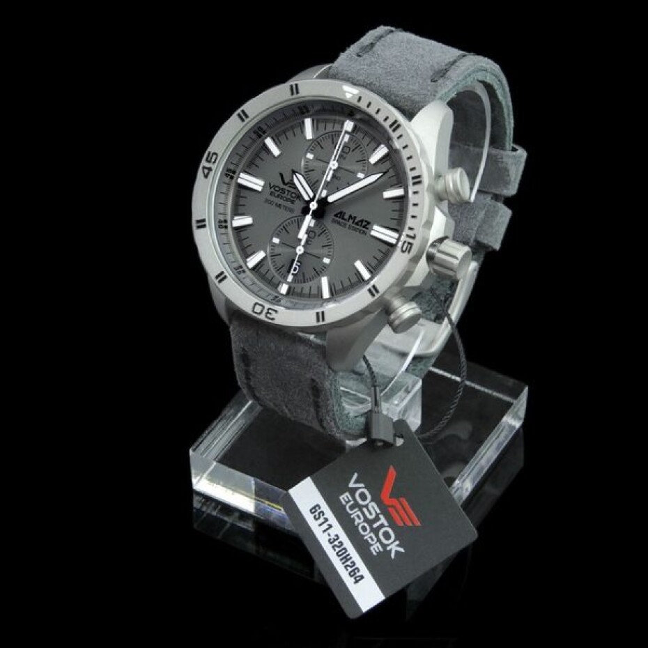 Vostok Europe Almaz Titanium Line 6S11/320H264 - Kožený řemínek - main (5)