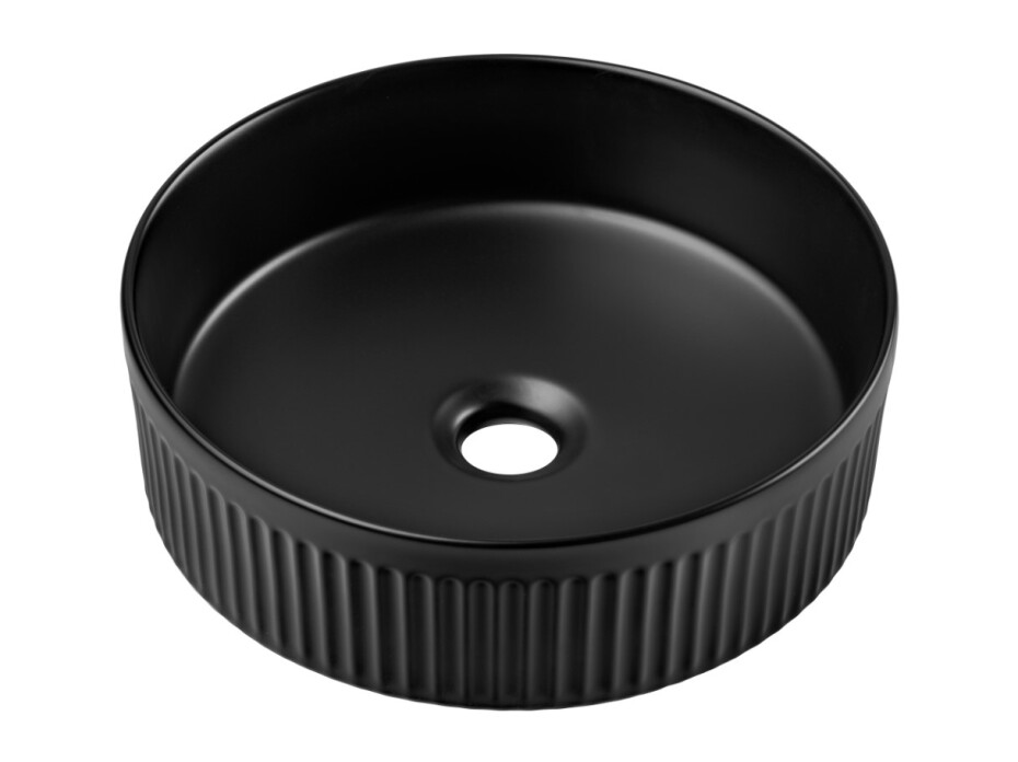 ArtCom Keramické umyvadlo BEYOND 2 E-6565 | černý mat 36 cm - main (0)