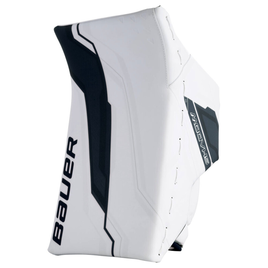 Vyrážečka Bauer Supreme Shadow White/Navy Senior na pravou ruku (normální) - main (0)