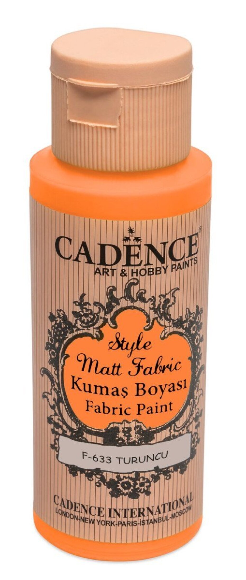 Textilní barva Cadence Style Matt Fabric - oranžová / 50 ml - main (0)