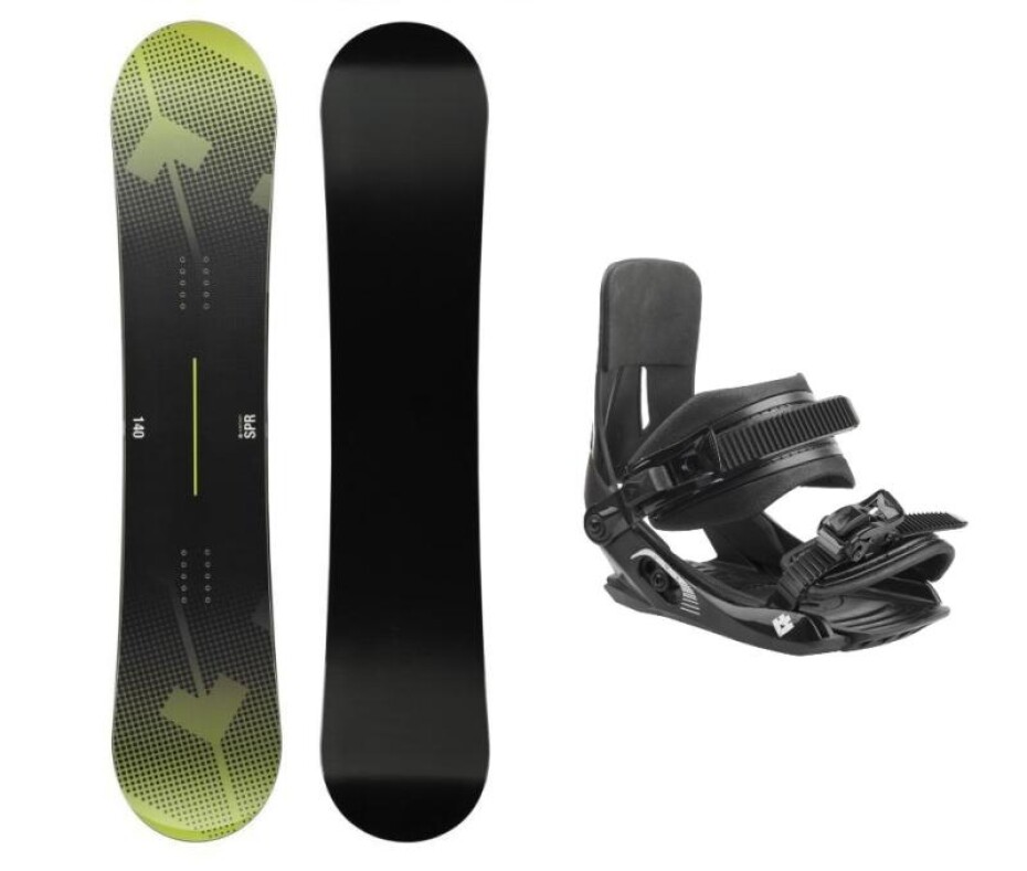 Hatchey SPR Kid 2023 dětský snowboard + Hatchey Tactic Junior vázání - main (0)