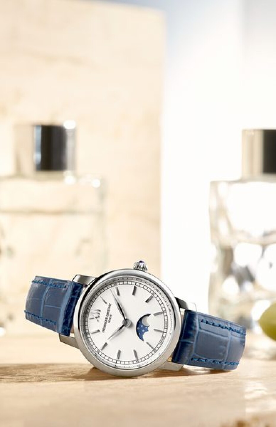 Frederique Constant Slimline Ladies Moonphase Quartz FC-206SW1S6 - main (6)