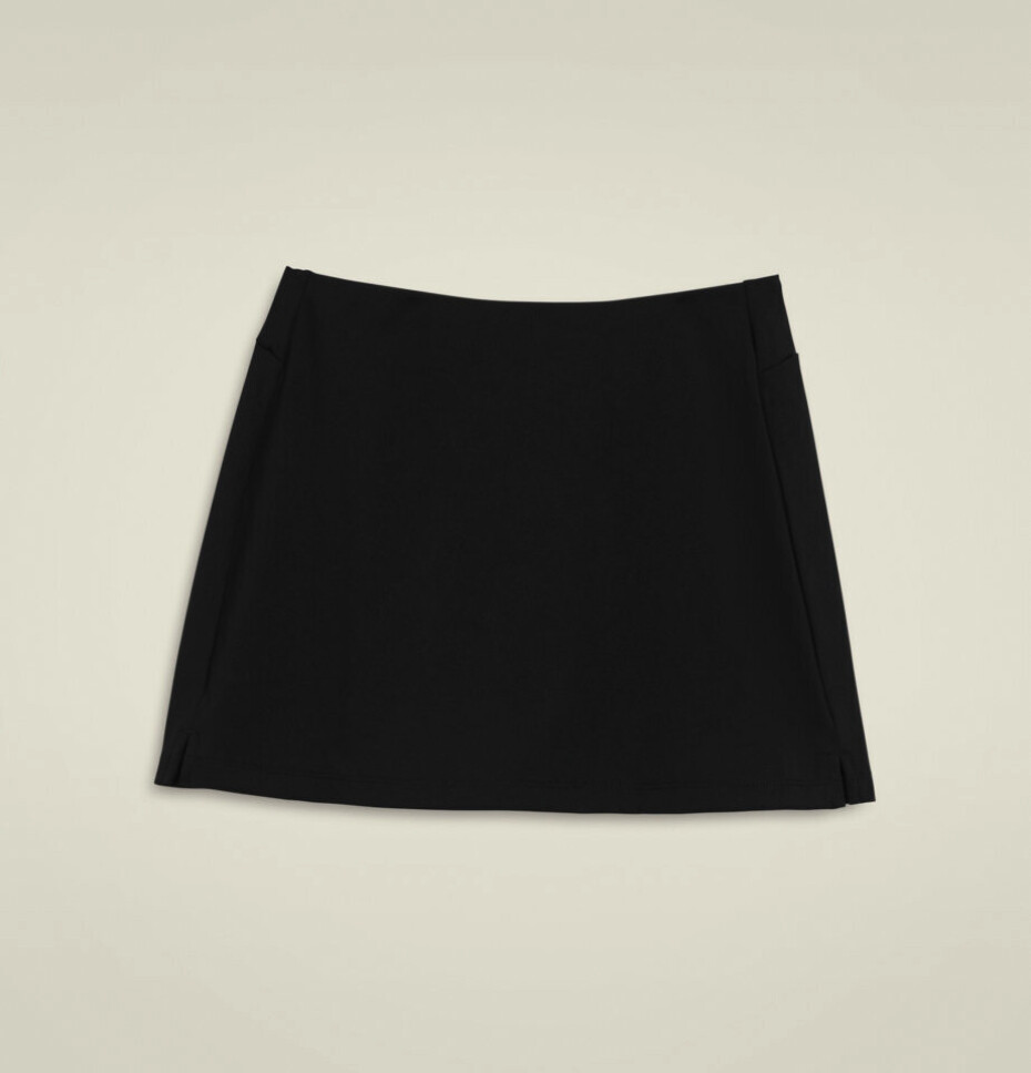 Dívčí sukně Wilson  Youth Team Flat Front Skirt Black L - main (0)