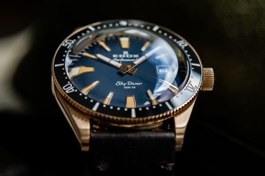 EDOX Skydiver Date Automatic 80126-BRN-BUIDR Limited Edition - main (26)