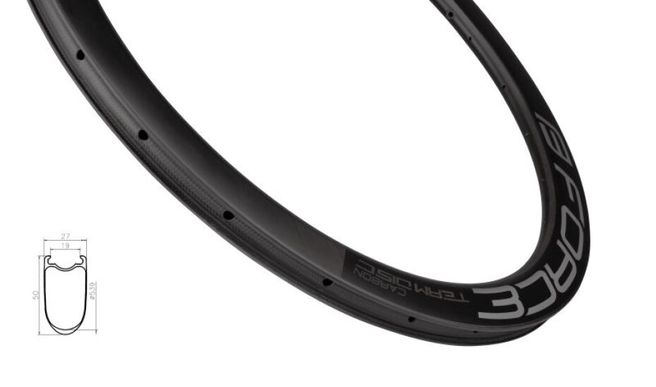 Force Ráfek siln. plášťový KARBON DISC 50mm, 24děr - main (0)