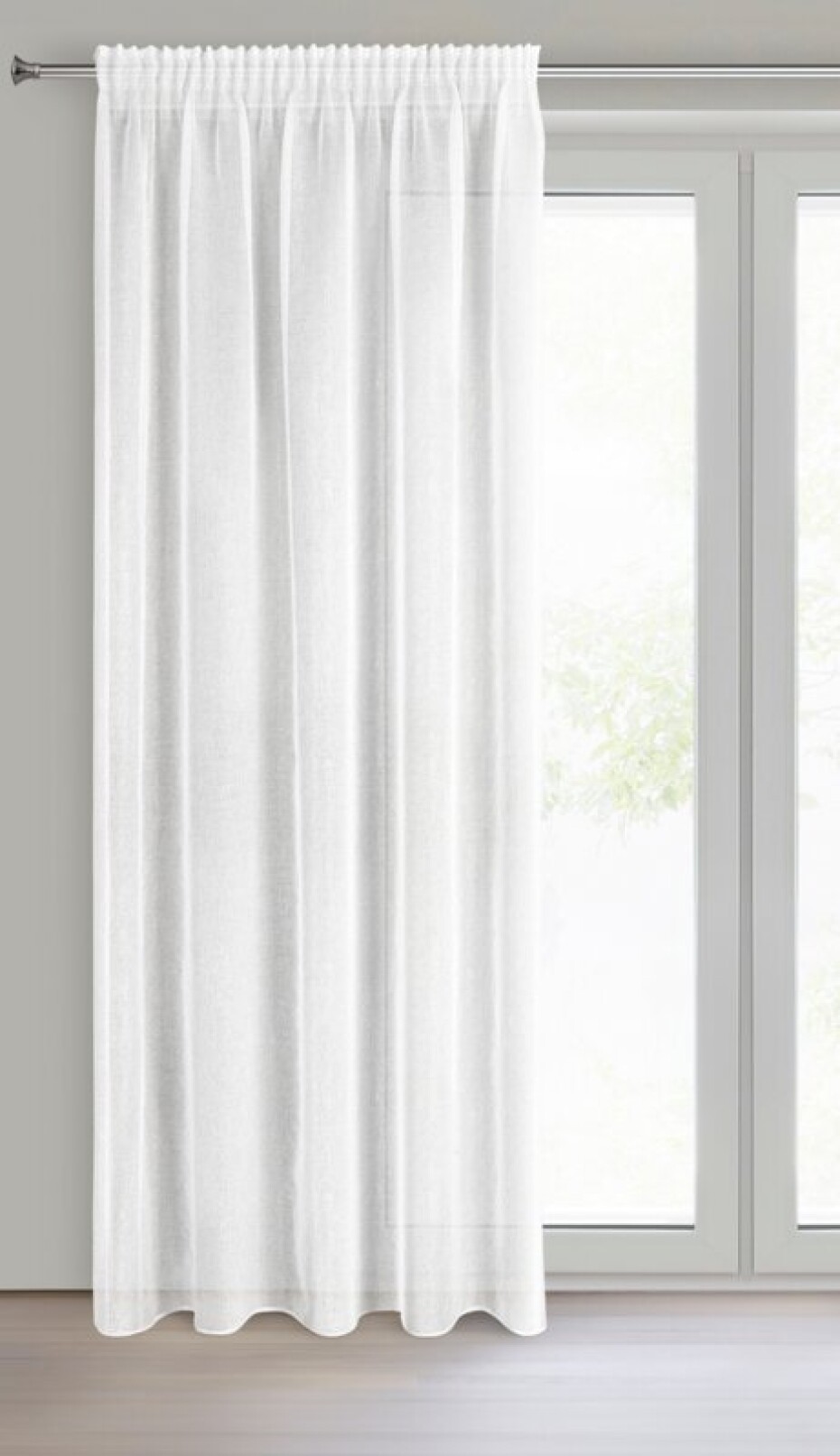 ArtFir Záclona LUCILA P | bílá 140 x 270 cm - main (1)