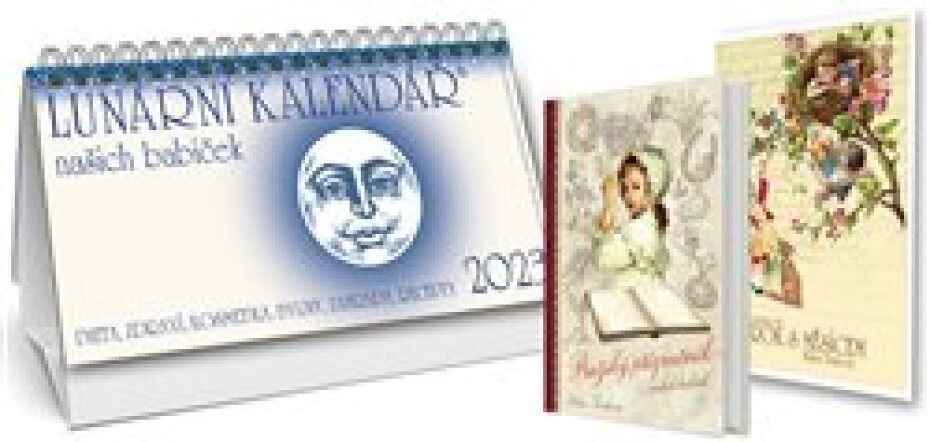 Lunární kalendář našich babiček 2023 + Pražský přízračník + Šestnáctý rok s Měsícem - Klára Trnková - main (0)