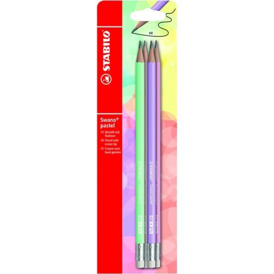 Tužka STABILO Swano Pastel sada 3 ks na blistru - main (0)