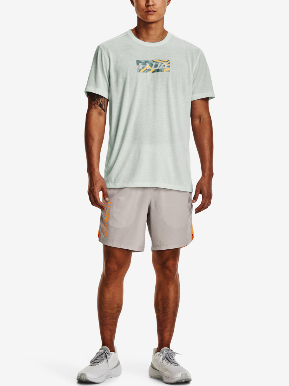 Pánské šortky Under Armour  Launch SW 7'' WM Short-GRY XXL - main (1)