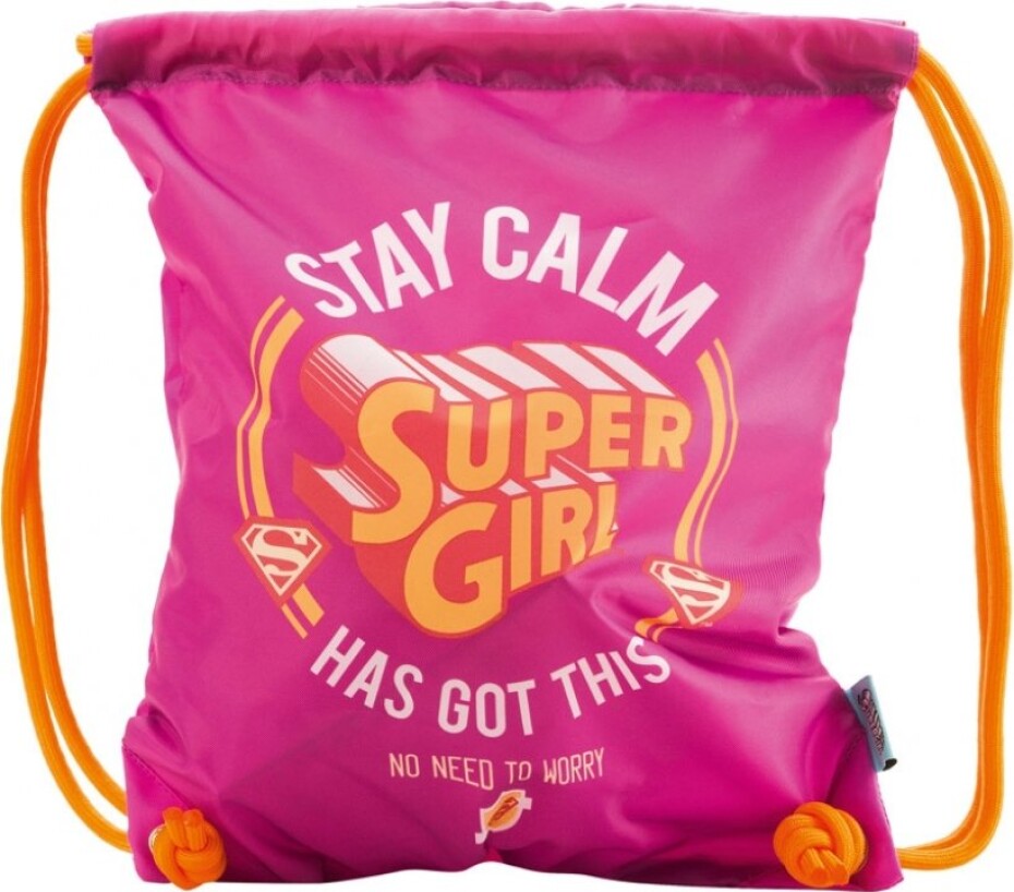 Sáček na obuv Supergirl – STAY CALM - main (0)