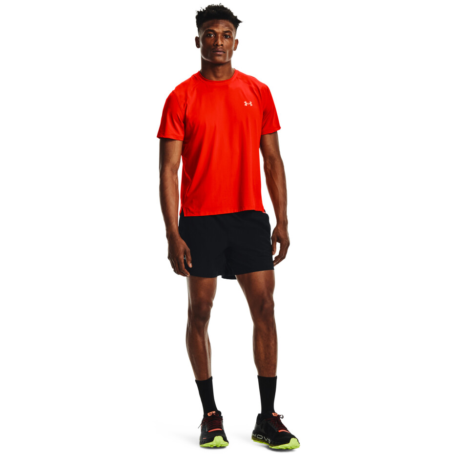 Pánské tričko Under Armour  Iso-Chill Run 200 SS Dark Orange M - main (4)